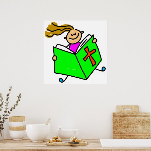 Bijbelse Kind Poster (Keuken)