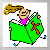 Bijbelse Kind Poster (Voorkant)