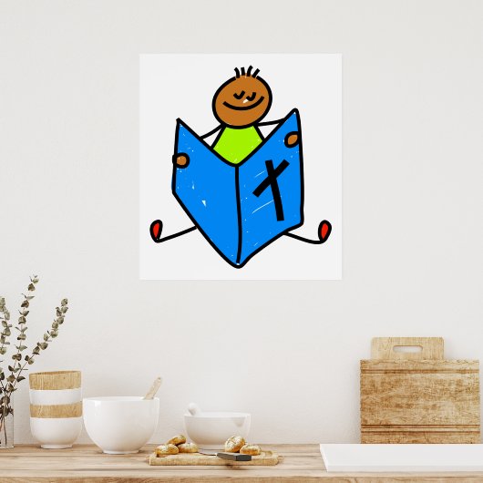 Bijbelse Kind Poster (Keuken)
