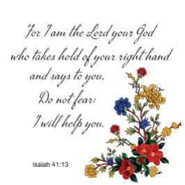 Bijbelse koffie-Mok - Isaiah 41:13 Koffiemok