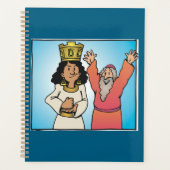 Bijbelse Koningin en Profeet op geloof gebaseerde  Planner (Voorkant)