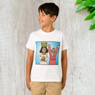 Bijbelse Koningin en Profeet op geloof gebaseerde  T-shirt