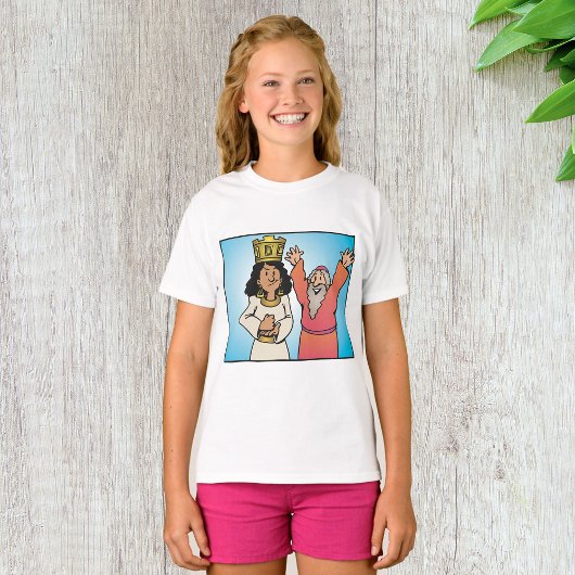 Bijbelse Koningin en Profeet op geloof gebaseerde  T-shirt