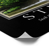 Bijbelse kracht Engels Hebreeuws Inspirerend Poster (Hoek)