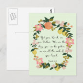 Bijbelse kunst - Jesaja 64:8 Briefkaart (Voorkant / Achterkant)