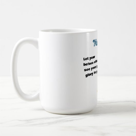 Bijbelse licht mok HemLicht genade (Links)