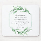 Bijbelse Muismat met verse groen (Voorkant)