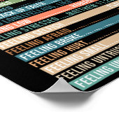 Bijbelse noodnummers Cool Religious Christelijk B Poster (Hoek)