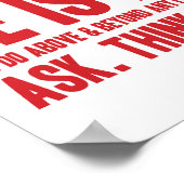 Bijbelse Poster Ephesians 3:20 Hij is in staat - C (Hoek)