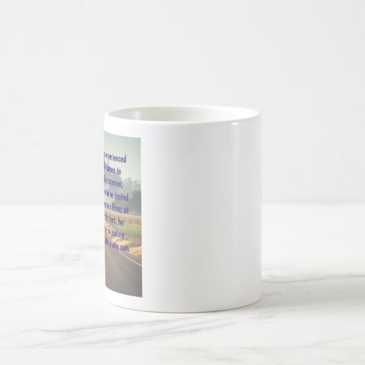 Bijbelse reflecties 1 Korintiërs 10 vers 13 Koffiemok (Center)