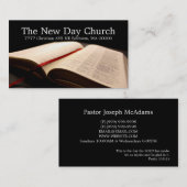 Bijbelse religie Christelijk pastor christendom Visitekaartje (Voorkant / Achterkant)