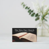 Bijbelse religie Christelijk pastor christendom Visitekaartje (Staand voorkant)