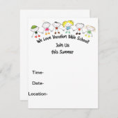 Bijbelse school kaart (Voorkant / Achterkant)