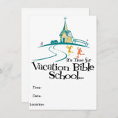 Bijbelse school kaart (Voorkant / Achterkant)