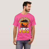 Bijbelse school lion roar voor Jezus Wild Abo T-shirt (Voorkant volledig)