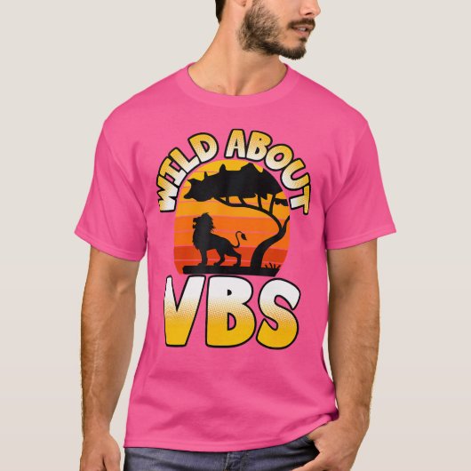 Bijbelse school lion roar voor Jezus Wild Abo T-shirt (Voorkant)