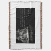 Bijbelse Schrift 1 Petrus 5:8 KJV Deken (Voorkant Verticaal)