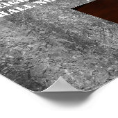 Bijbelse Schrift God 10 Geboden Muur Poster (Hoek)