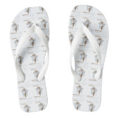 Bijbelse Schrift Psalm 27:14 KJV II All-over Teenslippers (Voetbed)