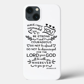 Bijbelse scripts Verse Joshua 1:19 Case-Mate iPhone Case