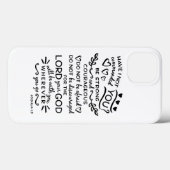 Bijbelse scripts Verse Joshua 1:19 Case-Mate iPhone Case (Achterkant (horizontaal))