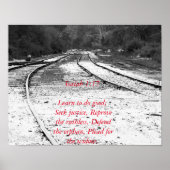 Bijbelse sociale rechtvaardigheid poster (Voorkant)