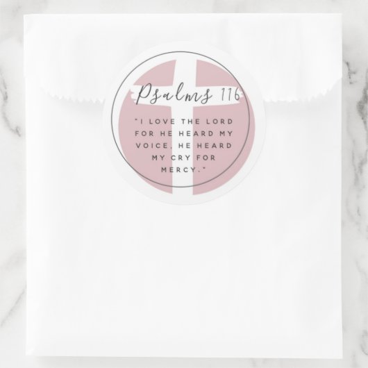 Bijbelse Sticker (Tas)