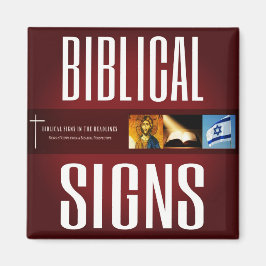 Bijbelse tekens 2018 Logo magneet