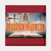 Bijbelse tekens magneet (Voorkant)