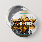 Bijbelse tekens "Nooit vergeten" Button (Voorkant /achterkant)