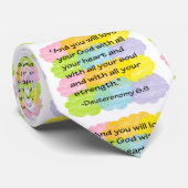 Bijbelse Torah Stropdas (Opgerold)