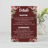 Bijbelse Trouwdetailskaart (Staand voorkant)