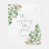 Bijbelse verrijking Psalm fleece deken (Voorkant)