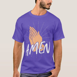 Bijbelse Verse Amen God Premium T-shirt