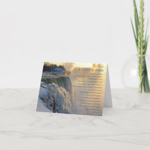 Bijbelse Verse Isaiah 9:6-7 kerstkaart Kaart