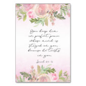 Bijbelse Verse Isaiah Kaart (Achterkant)