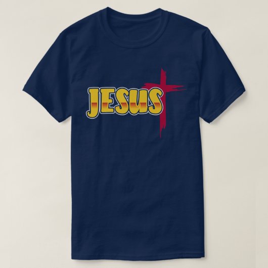 Bijbelse Verse Jesus God Premium T-shirt (Design voorkant)