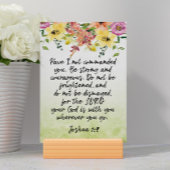 Bijbelse Verse Joshua Kaart