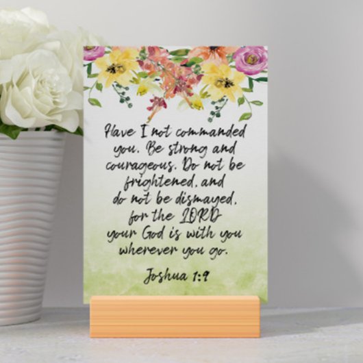 Bijbelse Verse Joshua Kaart