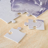 Bijbelse Verse loopt door geloof niet door hechte Legpuzzel (Zijkant)