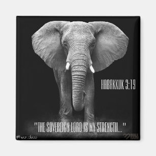 Bijbelse Verse Magnet - Habbukuk