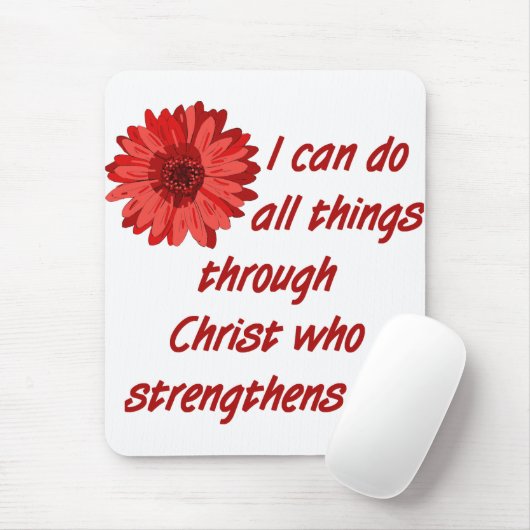 Bijbelse Verse Mousepad. Muismat (Met muis)