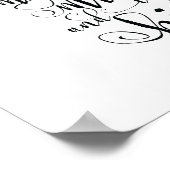 Bijbelse Verse Song Solomon 2:16 in kalligrafie Poster (Hoek)