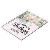 Bijbelse Verse Waterverf Pampas Grass Notitieboek (Linkerzijde)