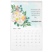 Bijbelse versie - Floral kalender (Mar 2026)