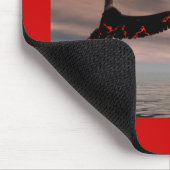 Bijbelse versie Isaiah 40: 28-31 met Eagle Muismat (Hoek)