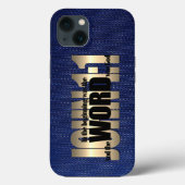 Bijbelse versie - John 1:1 Case-Mate iPhone Case (Achterkant)