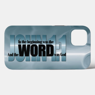 Bijbelse versie - John 1:1 Case-Mate iPhone Case