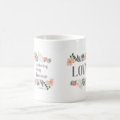 Bijbelse versie: Liefde gisteren, vandaag, voor al Koffiemok (Center)