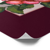 Bijbelse versie: Rozen roze: Jeremiah 29:11: Kunst Poster (Hoek)